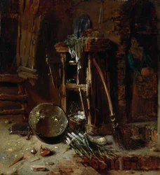 Un coin de cuisine, vers 1642-44